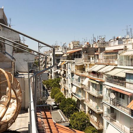 Gem Of Rotonda, City View Penthouse By Binobi! Thessaloníki Eksteriør bilde